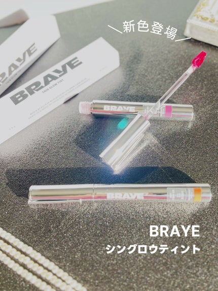 THIN GLOW TINT/BRAYE/口紅を使ったクチコミ(1枚目)