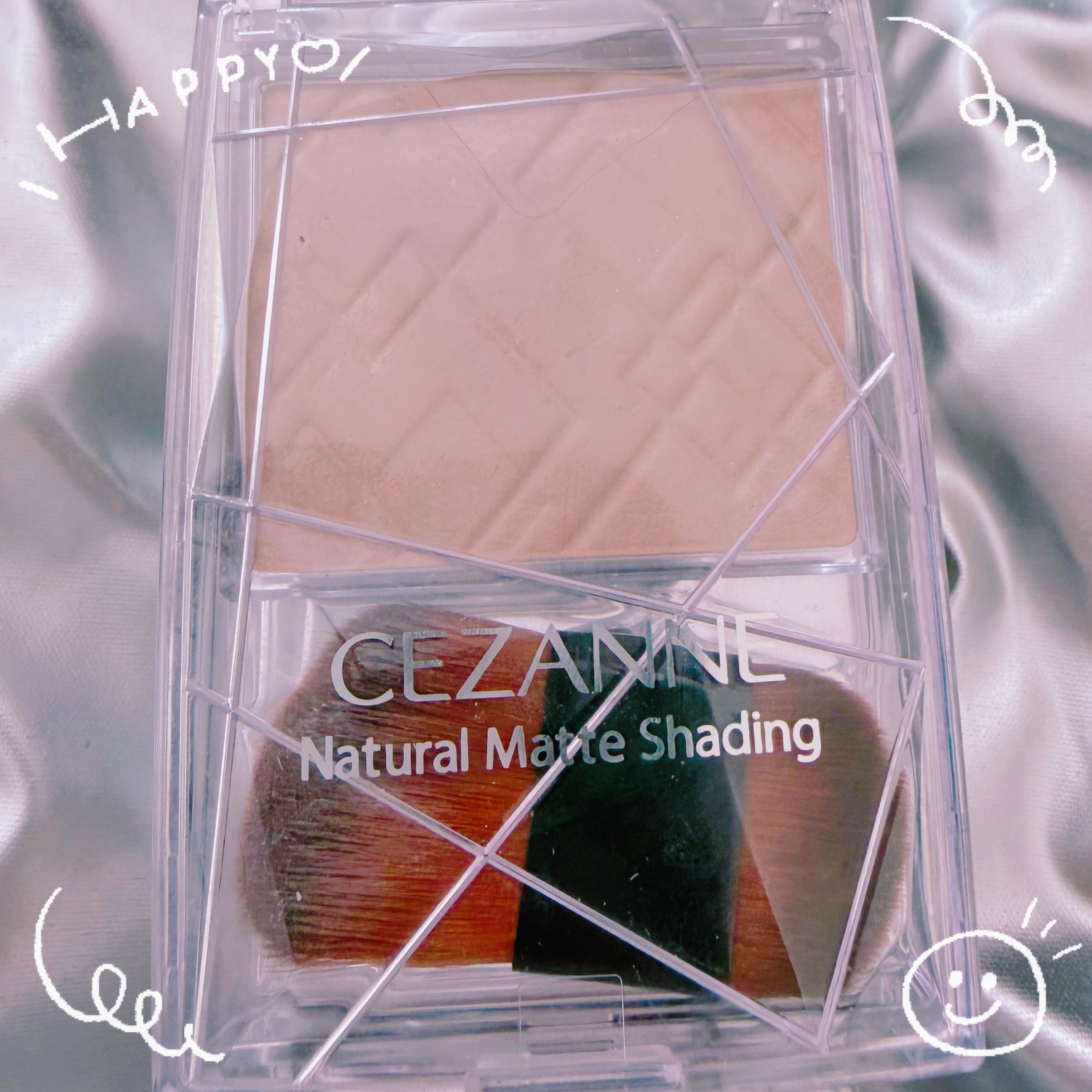 ナチュラルマットシェーディング/CEZANNE/シェーディングを使ったクチコミ（1枚目）