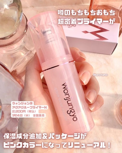 ウォンジョンヨ アクアグルー プライマー N/Wonjungyo/化粧下地を使ったクチコミ(2枚目)