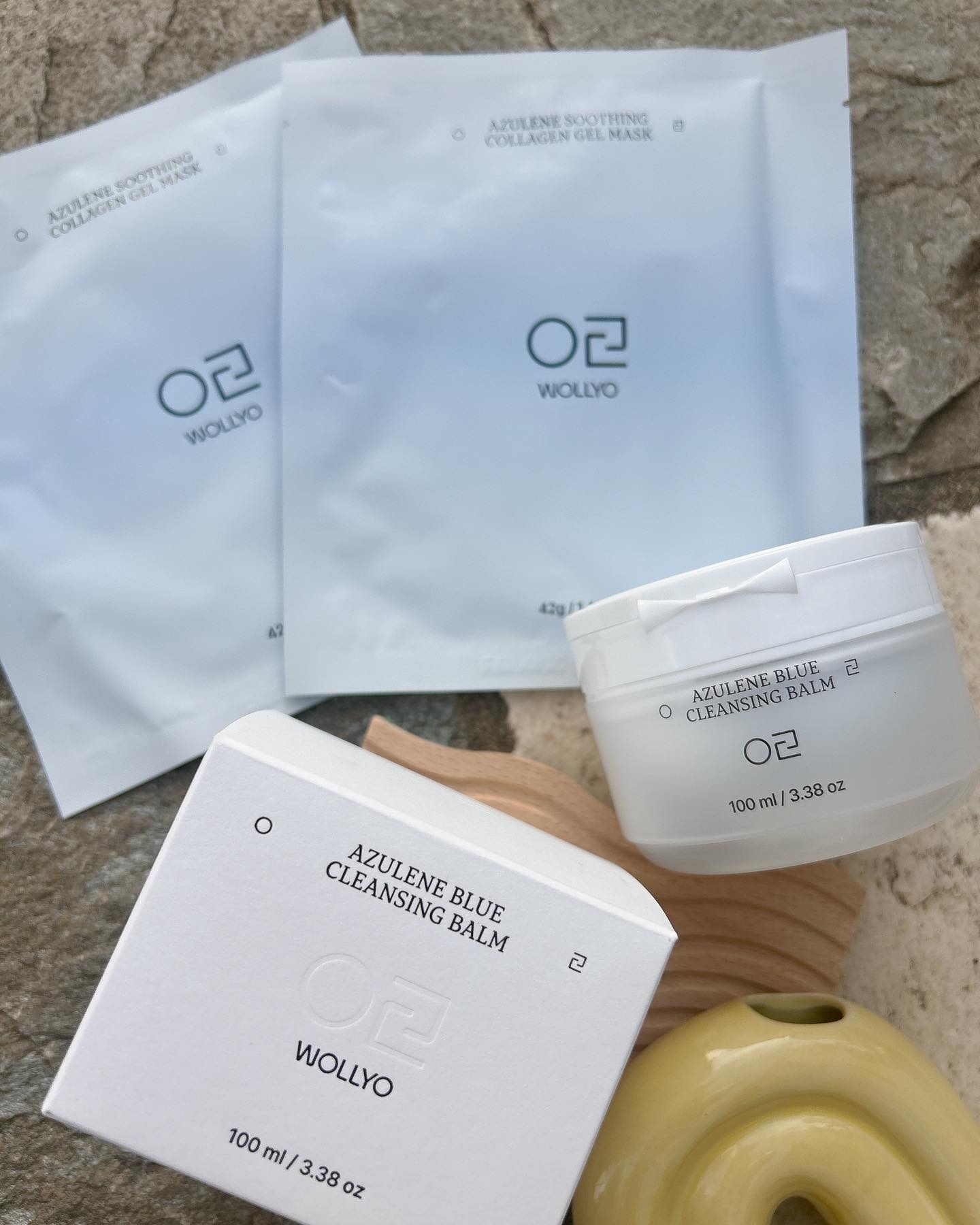 アズレンスーディングコラーゲンゲルマスク/WOLLYO/フェイスシートを使ったクチコミ（2枚目）