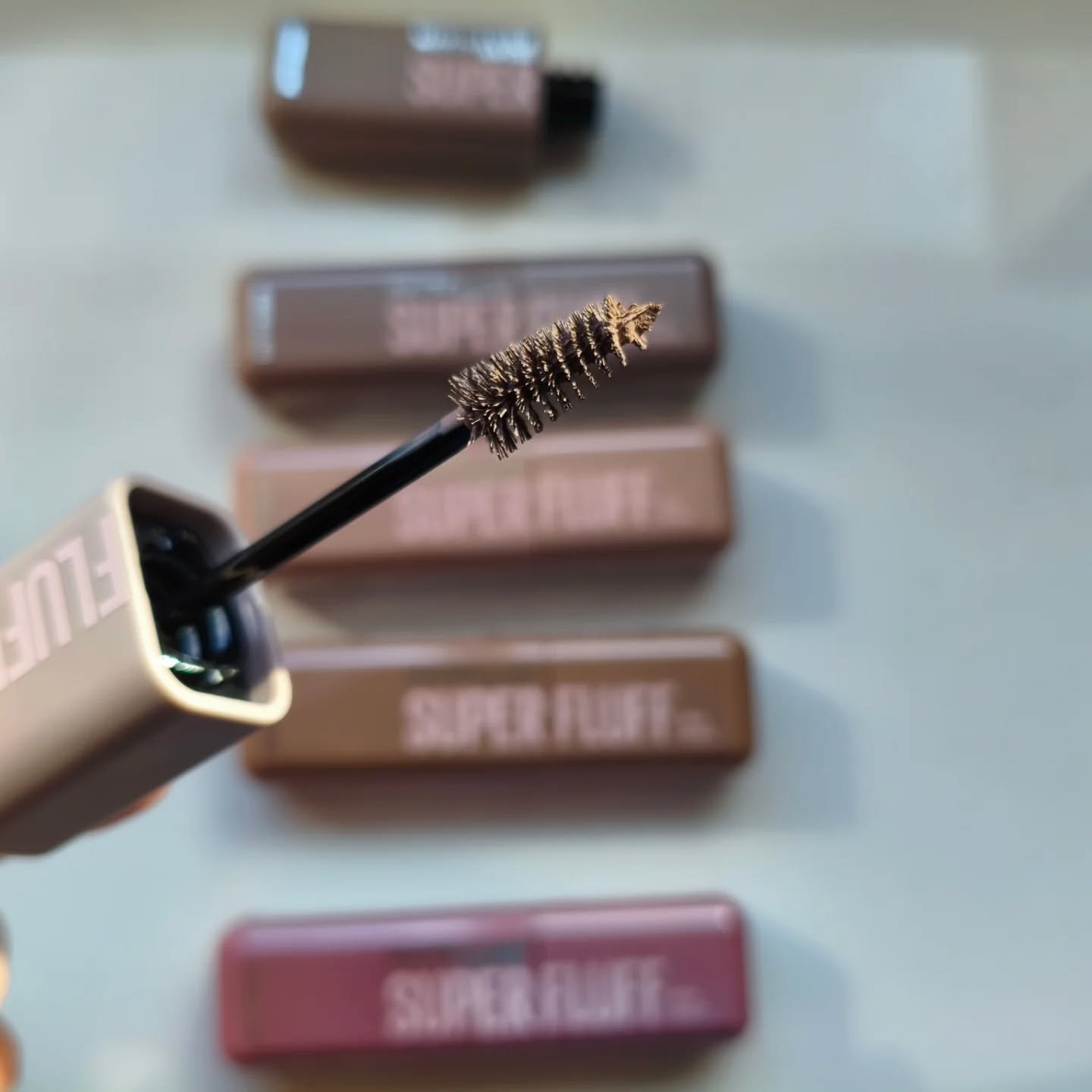 ＳＰ フラッフ ブロウ ムース/MAYBELLINE NEW YORK/眉マスカラを使ったクチコミ（3枚目）