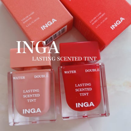 ウォーターダブルラスティングセンティッドティント/INGA/リップティントを使ったクチコミ(1枚目)