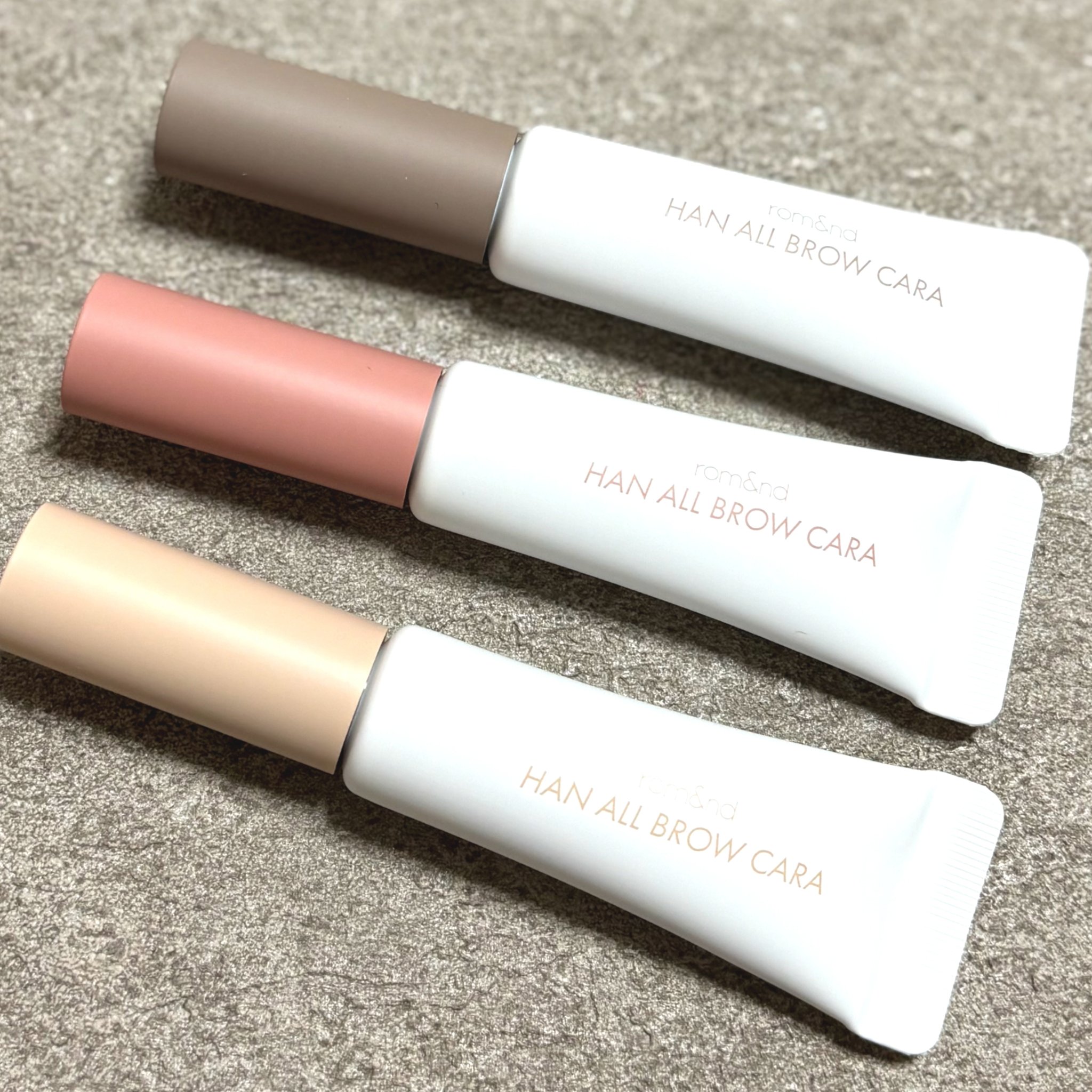 ハンオールブロウカラ/rom&nd/眉マスカラを使ったクチコミ（1枚目）