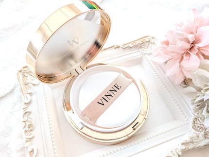 プレステージグロウスキンフィットクッション/VINNE /クッションファンデーションを使ったクチコミ(2枚目)