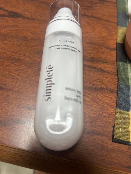 ブライトニンググロウミストセラム/Simplete(シンプレ)/フィックスミストを使ったクチコミ(2枚目)