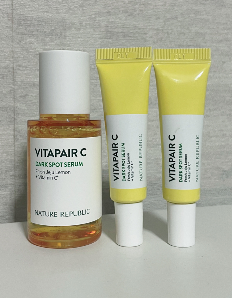  ネイチャーリパブリック
ビタペアC 集中美容液スペシャルセット

¥2,400

乾燥による気になるくすに集中アプローチし、ツヤめく素肌へ

🍋６つの美肌アプローチ🍋
うるおい、ハリ、肌荒れ防止、肌キメ、ツヤ、保湿

LIPSで購入〜