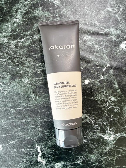 ブラックジェルクレンジング/.akaran/クレンジングジェルを使ったクチコミ(1枚目)