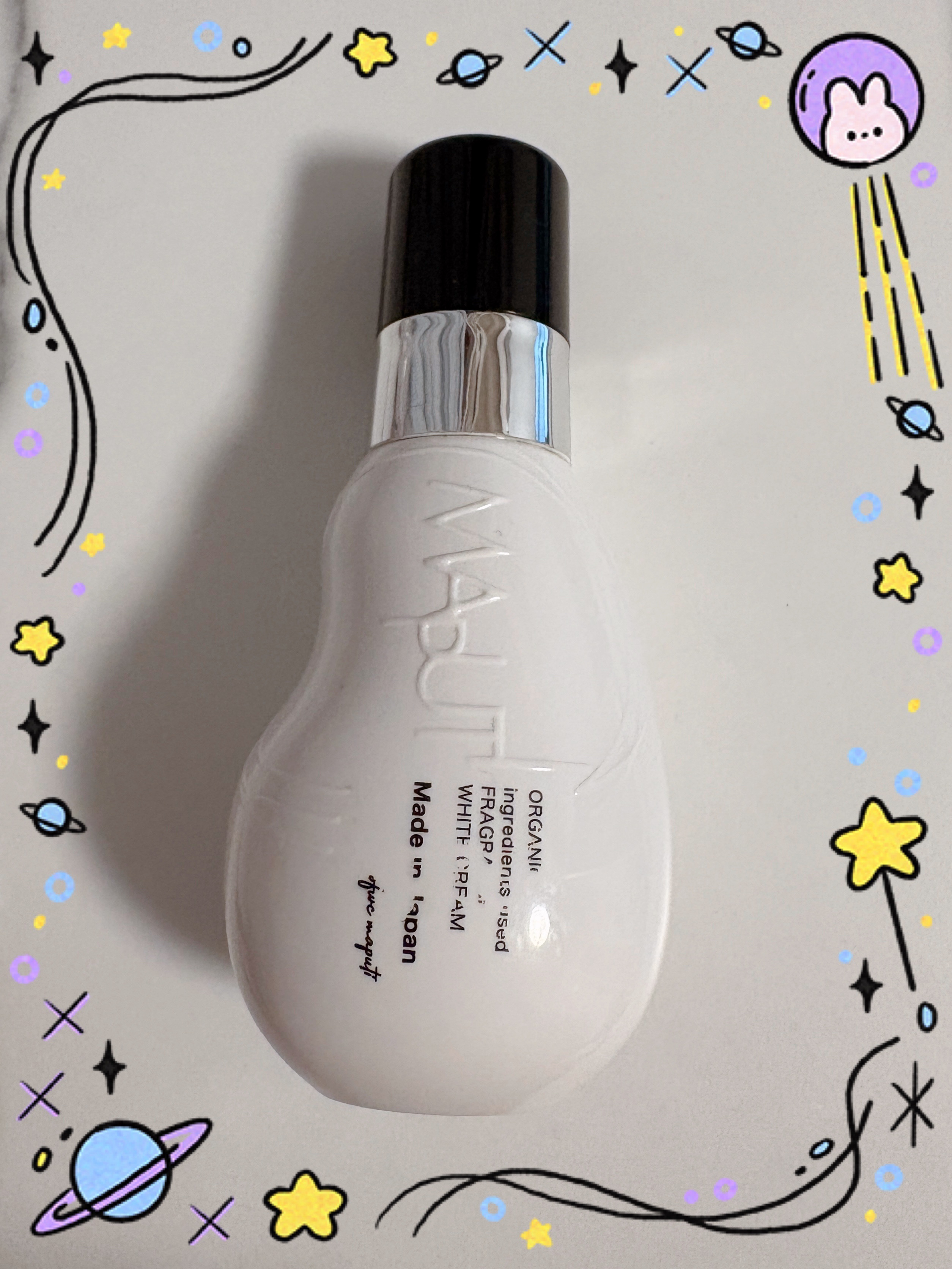 オーガニックフレグランスホワイトクリーム/MAPUTI/デリケートゾーンケアを使ったクチコミ（1枚目）