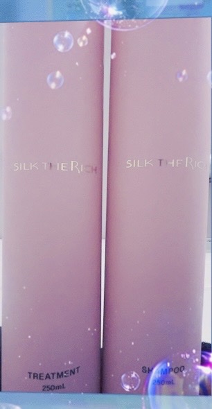 SILK THE RICH ハイモイスト&リペア シャンプー・トリートメント/SILK THE RICH/市販シャンプーを使ったクチコミ（1枚目）