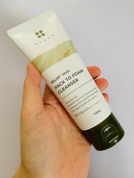 リカバリーマッドバックツーフォームクレンザー/BRMUD/洗顔フォームを使ったクチコミ(5枚目)