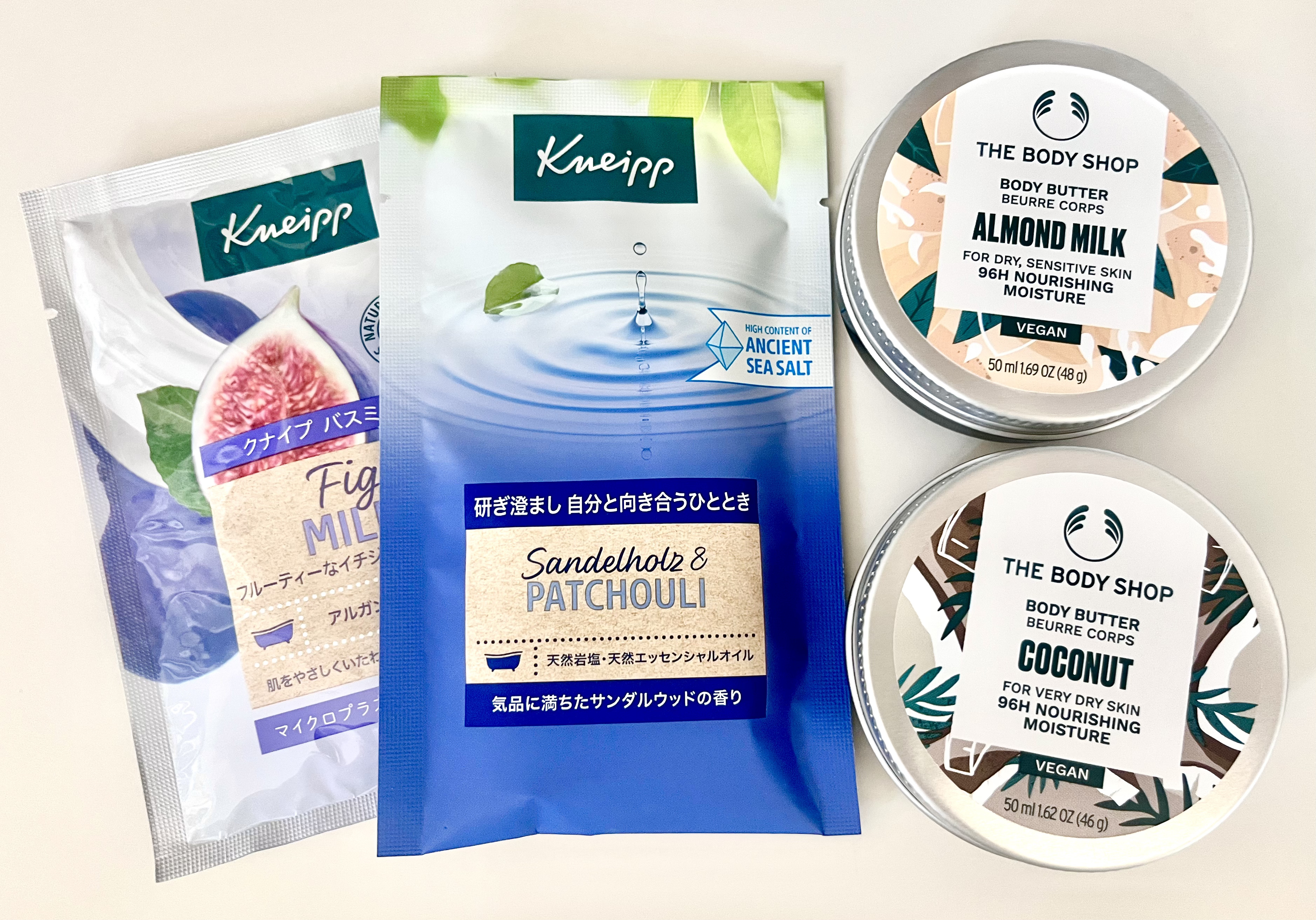 ボディバター ココナッツ 50ml/THE BODY SHOP/ボディクリームを使ったクチコミ（1枚目）