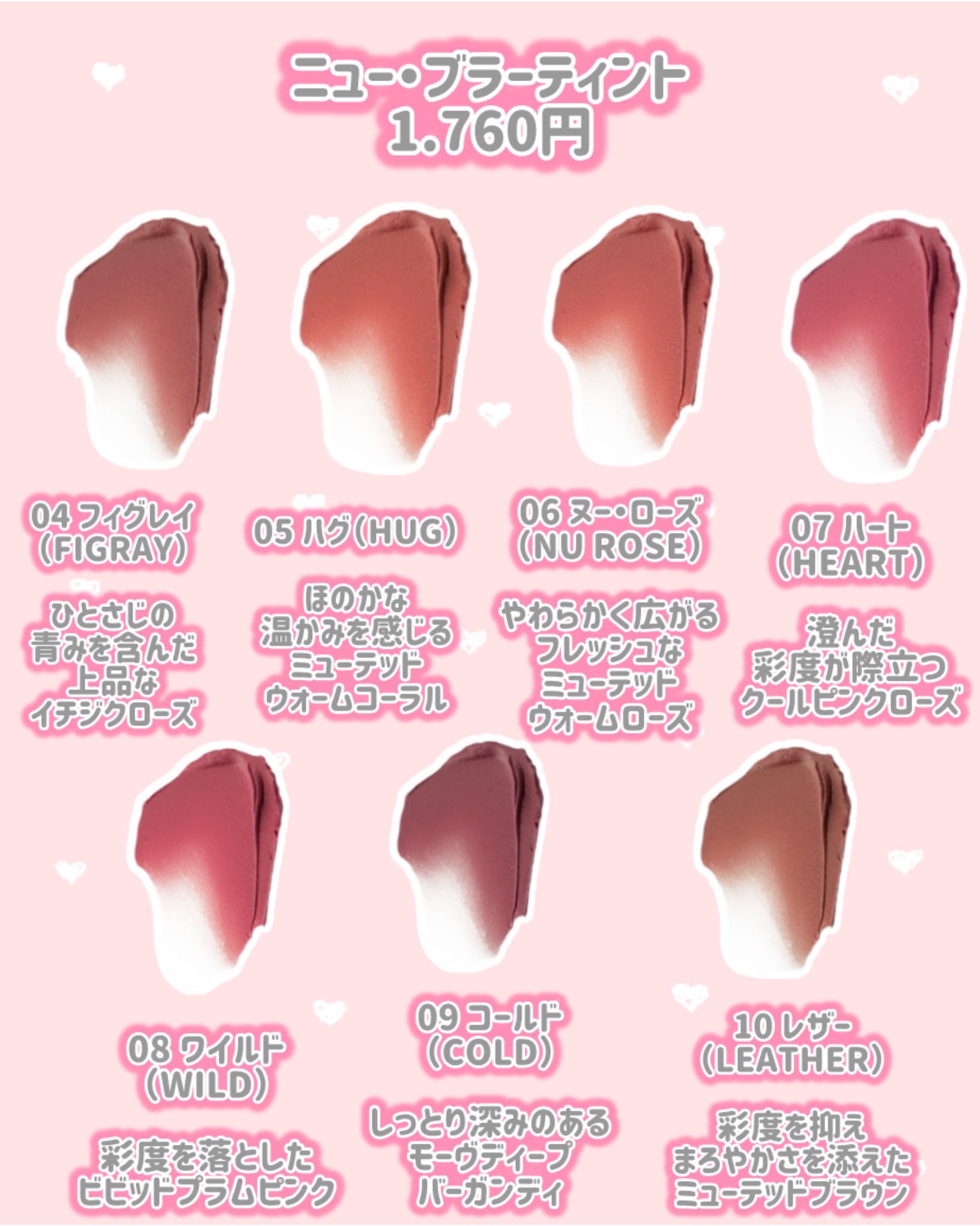 ニュー・ブラーティント/hince/リップティントを使ったクチコミ（3枚目）