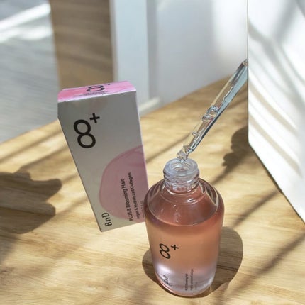 8+ブルーミングヘアオイル ナチュラルフローラルの香り/BnD/ヘアオイルを使ったクチコミ(2枚目)