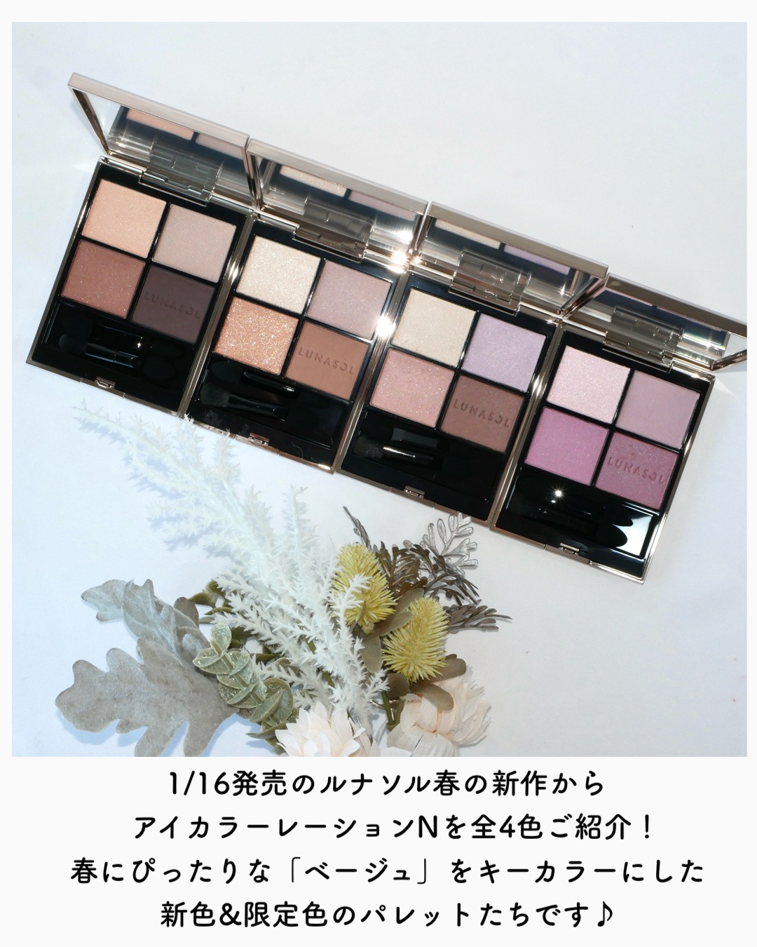 ルナソル アイカラーレーションN/LUNASOL/アイシャドウパレットを使ったクチコミ（2枚目）