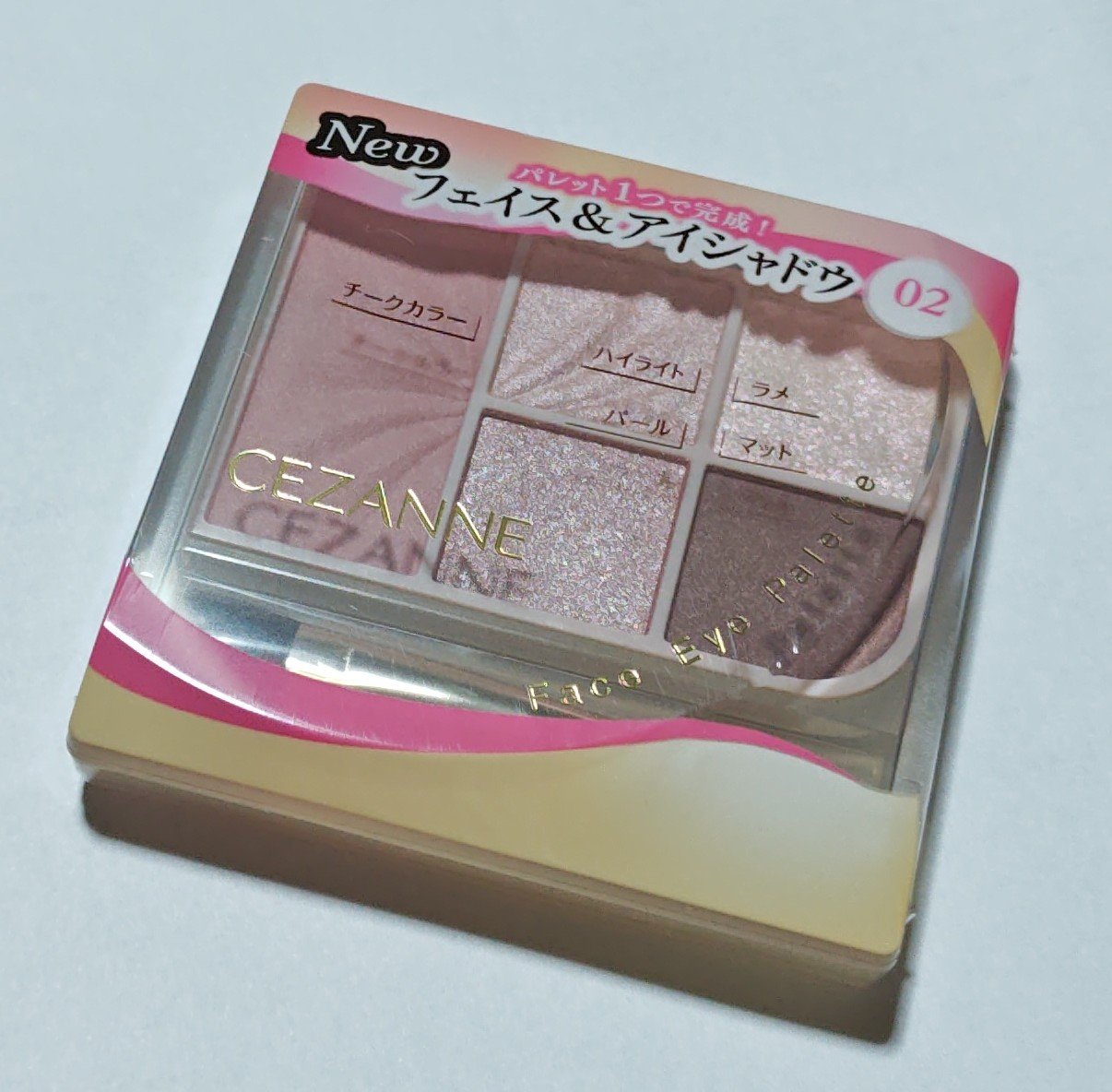 フェイスアイパレット/CEZANNE/アイシャドウを使ったクチコミ（1枚目）