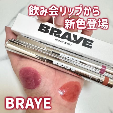 THIN GLOW TINT/BRAYE/口紅を使ったクチコミ(1枚目)