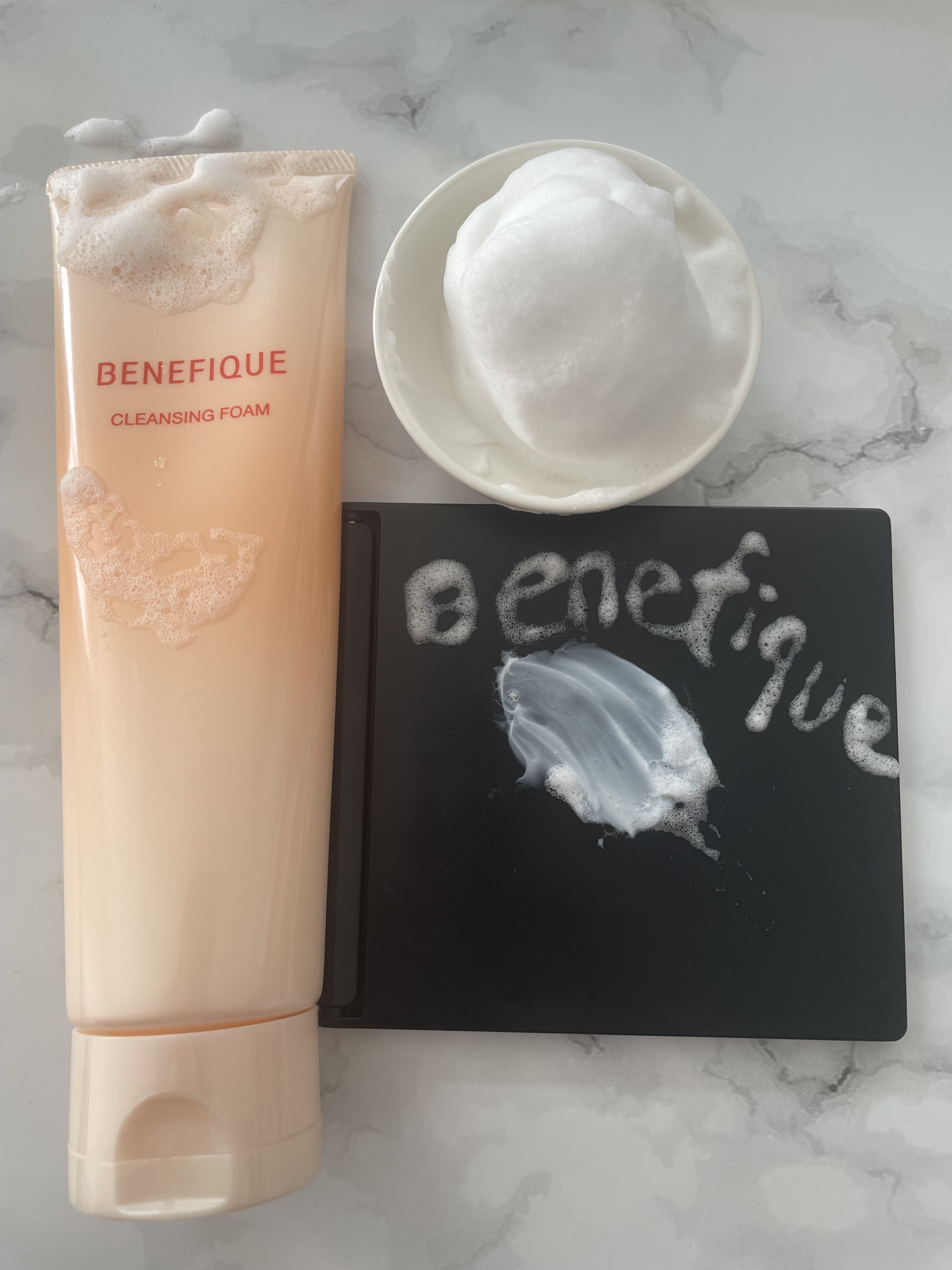 ベネフィーク　クレンジングフォーム/BENEFIQUE/洗顔フォームを使ったクチコミ（3枚目）