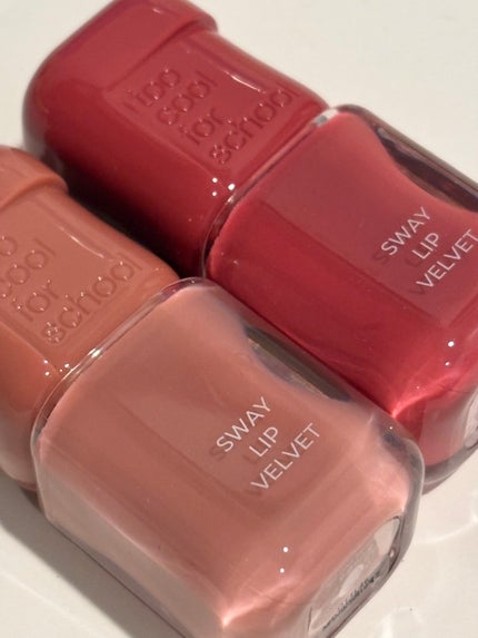 スウェイリップベルベット/too cool for school/リップティントを使ったクチコミ(2枚目)