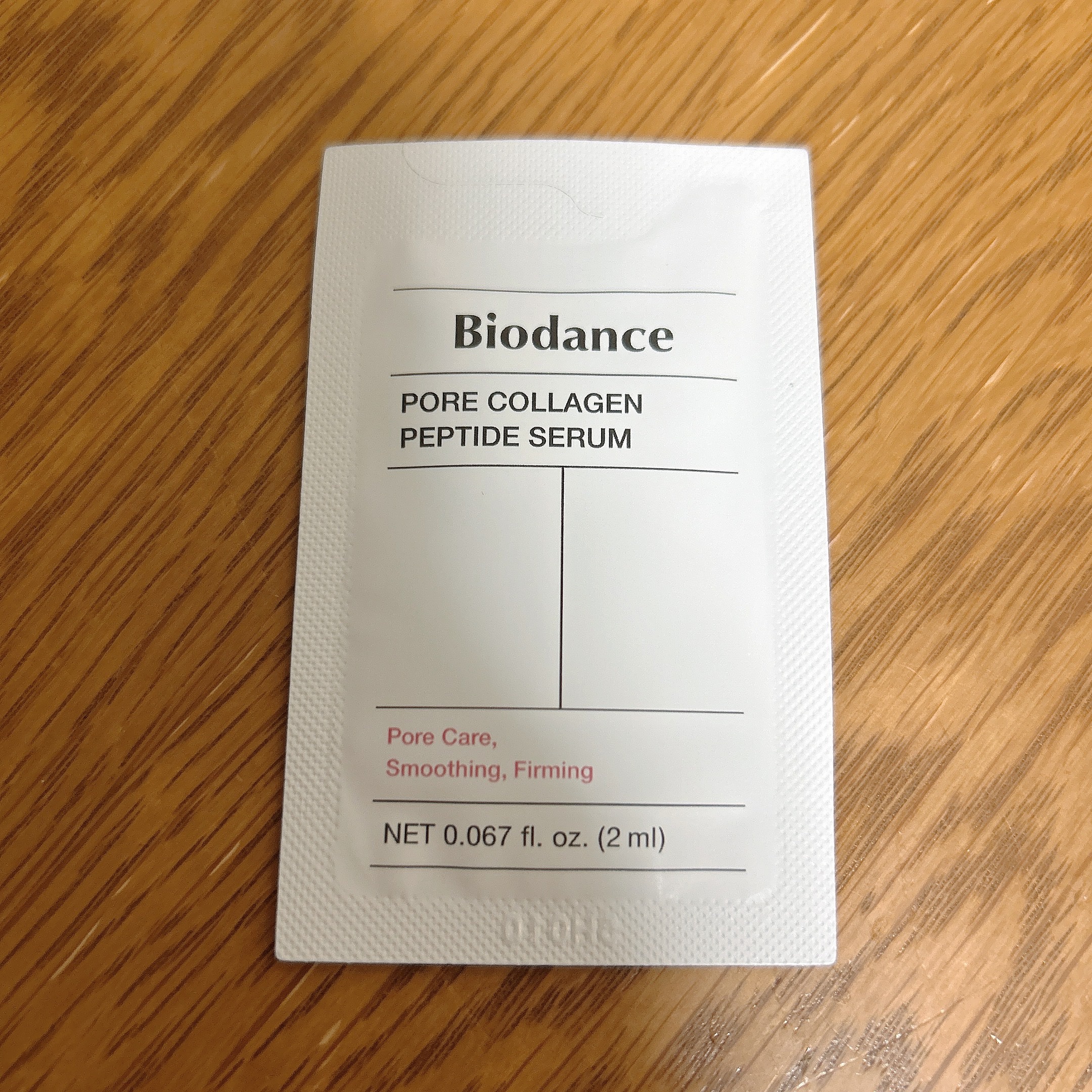 Biodance ポアコラーゲンペプチドセラムのクチコミ「【Biodance ポアコラーゲンペプチドセラム】のレビュー

サンプル1包を使用しての感想
.....」（2枚目）