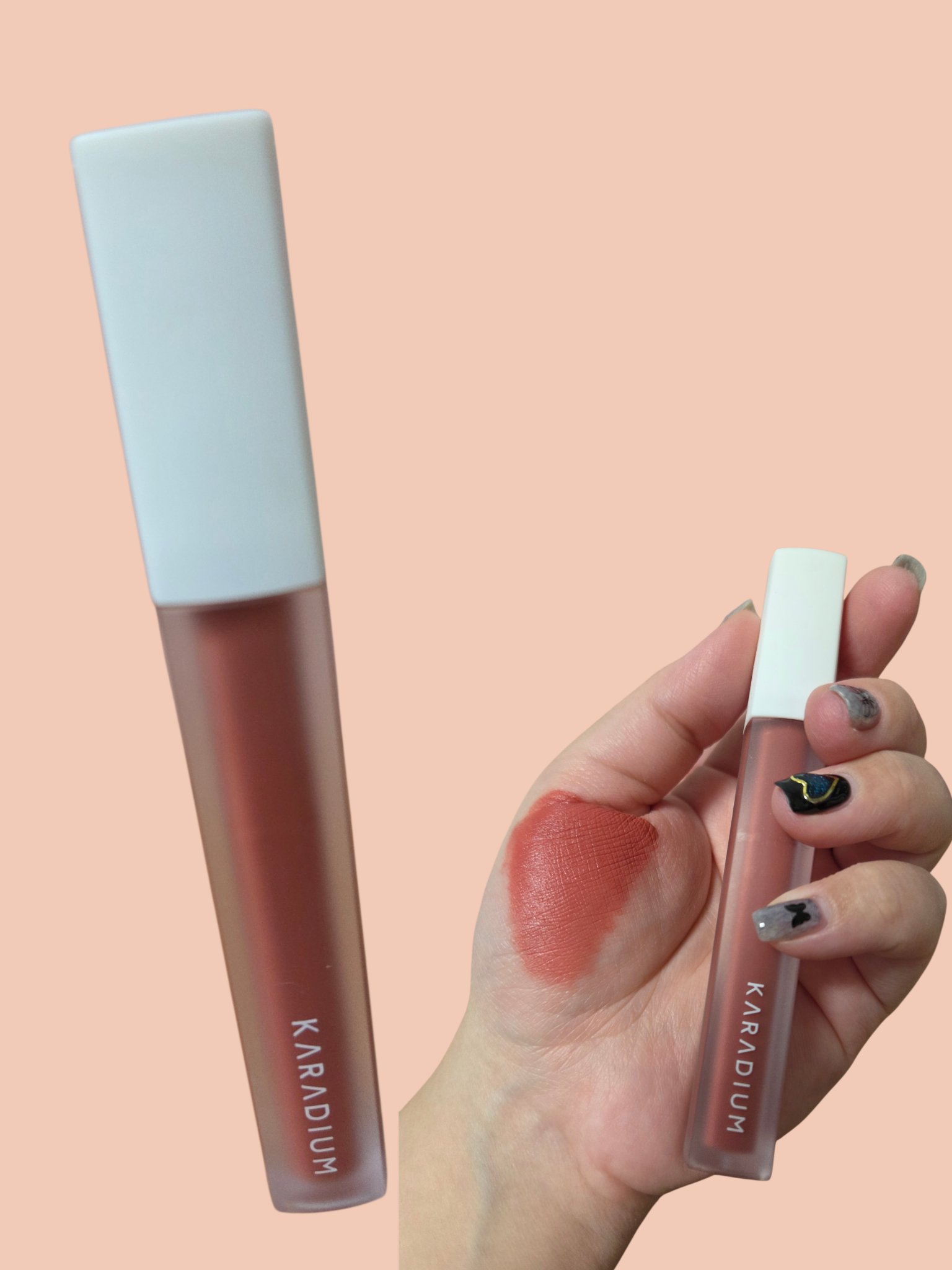 ムービークイーンブラーマットリップ #04 ALLURE/karadium/口紅を使ったクチコミ（3枚目）