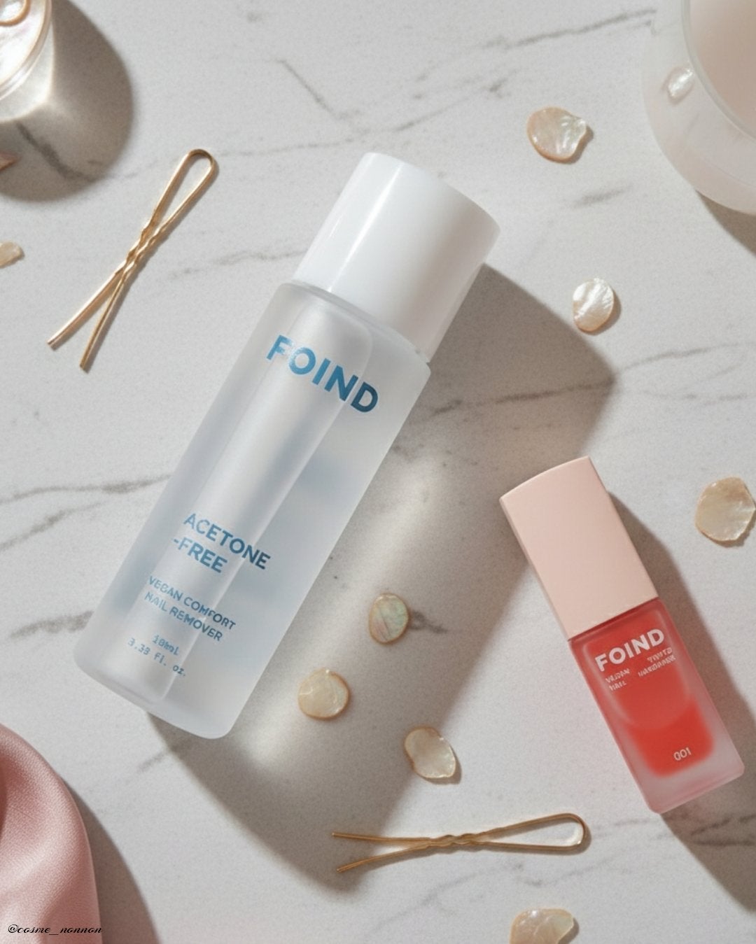 001 ヴィーガンティンテッドネイルハードナー/FOIND/ネイル用品を使ったクチコミ(8枚目)