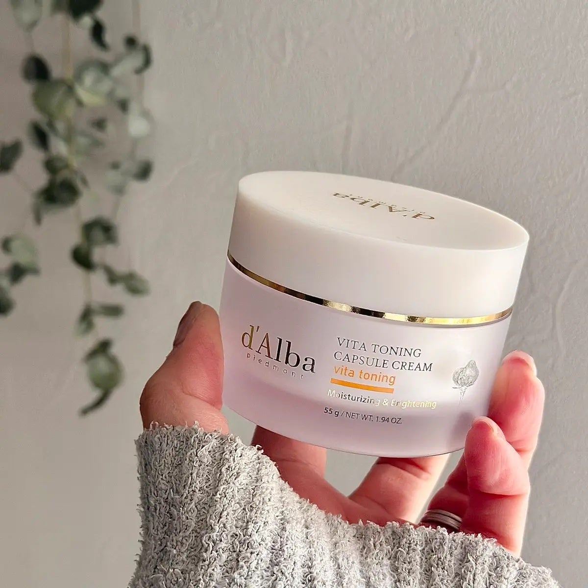 ビタトーニングカプセルクリーム/ダルバ/フェイスクリームを使ったクチコミ(1枚目)