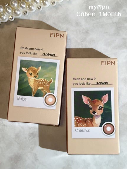 Cobee/myfipn/1ヶ月(1MONTH)カラコンを使ったクチコミ(2枚目)