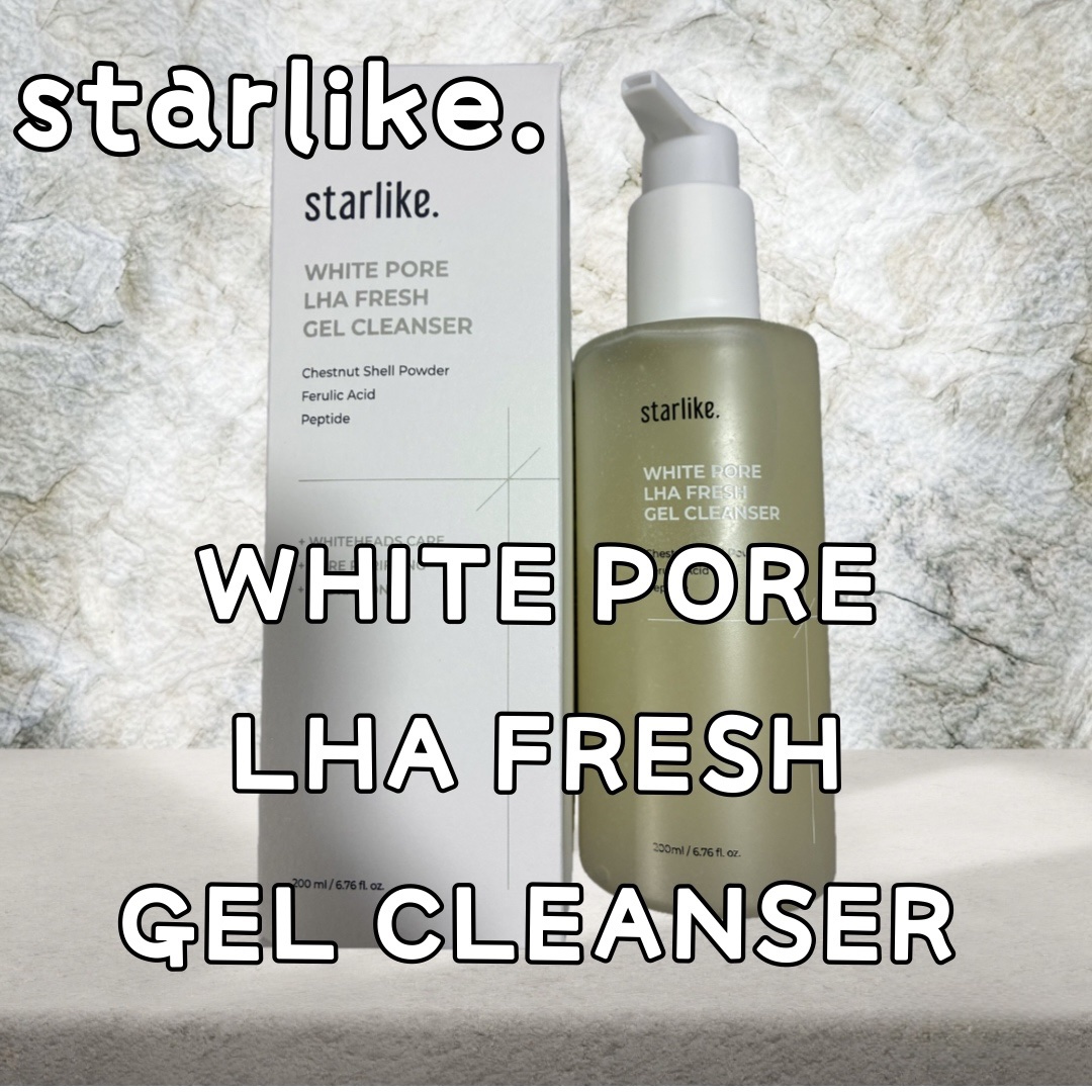 ホワイトポアLHAフレッシュジェルクレンザー/STARLIKE/クレンジングジェルを使ったクチコミ（1枚目）