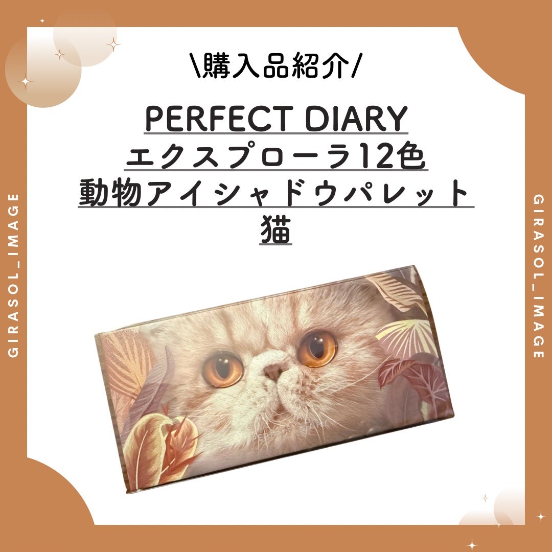 エクスプローラ12色 動物アイシャドウパレット/PERFECT DIARY/アイシャドウパレットを使ったクチコミ(1枚目)