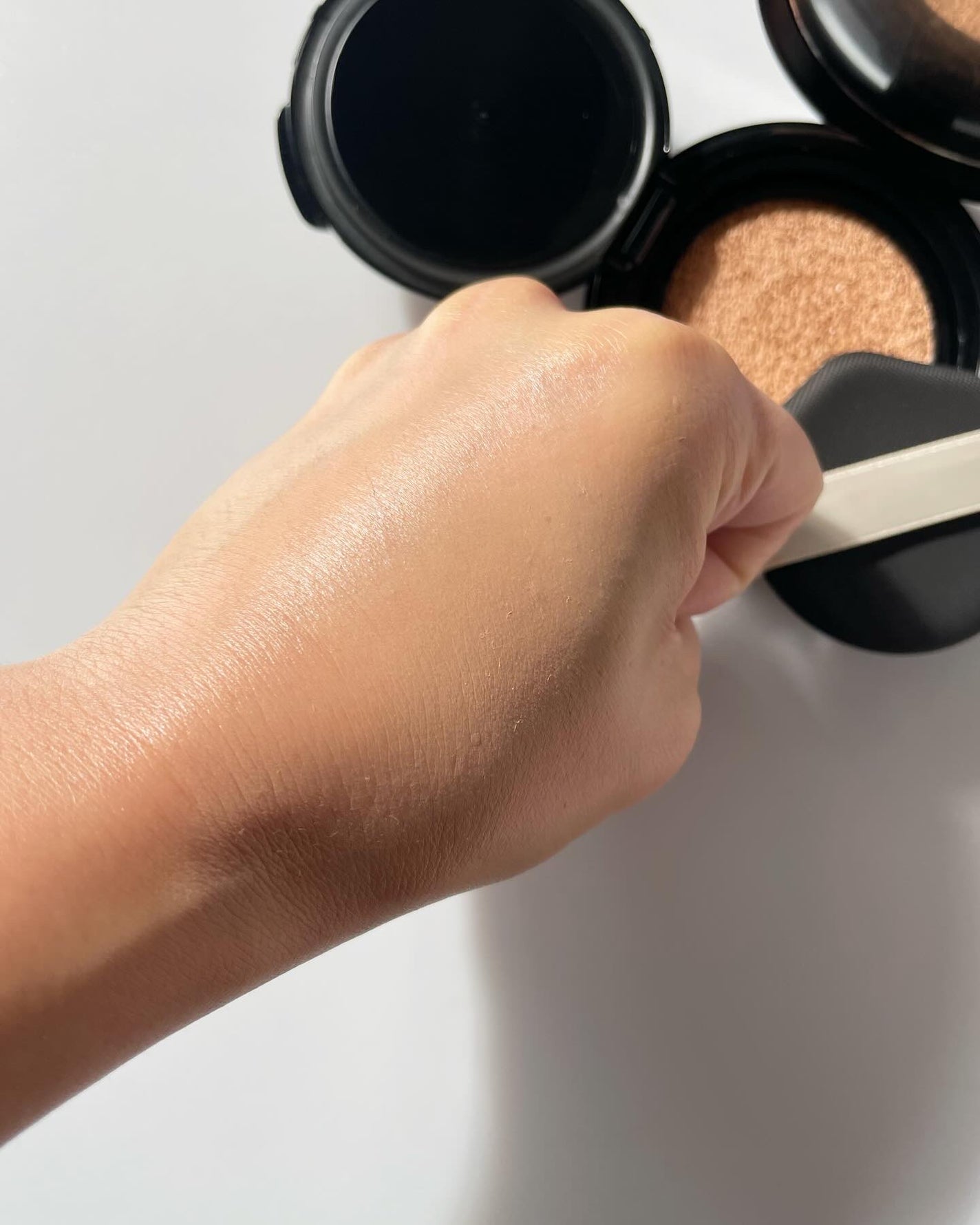 ドラマティックエッセンスクッション グロウ/マキアージュ/クッションファンデーションを使ったクチコミ(6枚目)