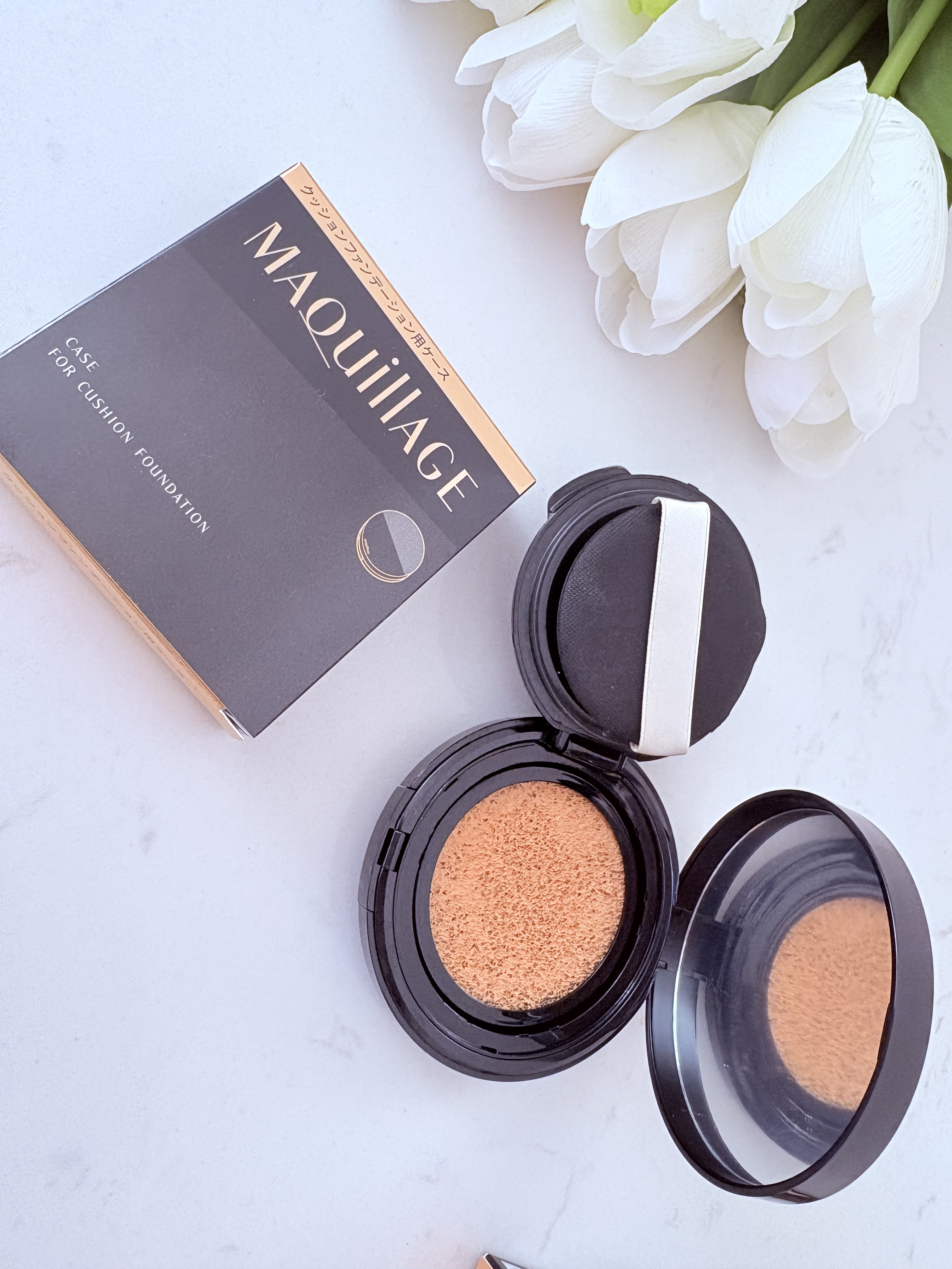 マキアージュ/ピエヌ/パウダーファンデーションを使ったクチコミ（2枚目）