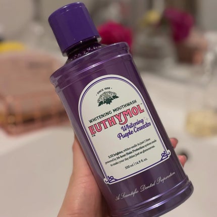 ホワイトニングパープルコレクターマウスウォッシュ/EUTHYMOL/マウスウォッシュ・スプレーを使ったクチコミ(1枚目)