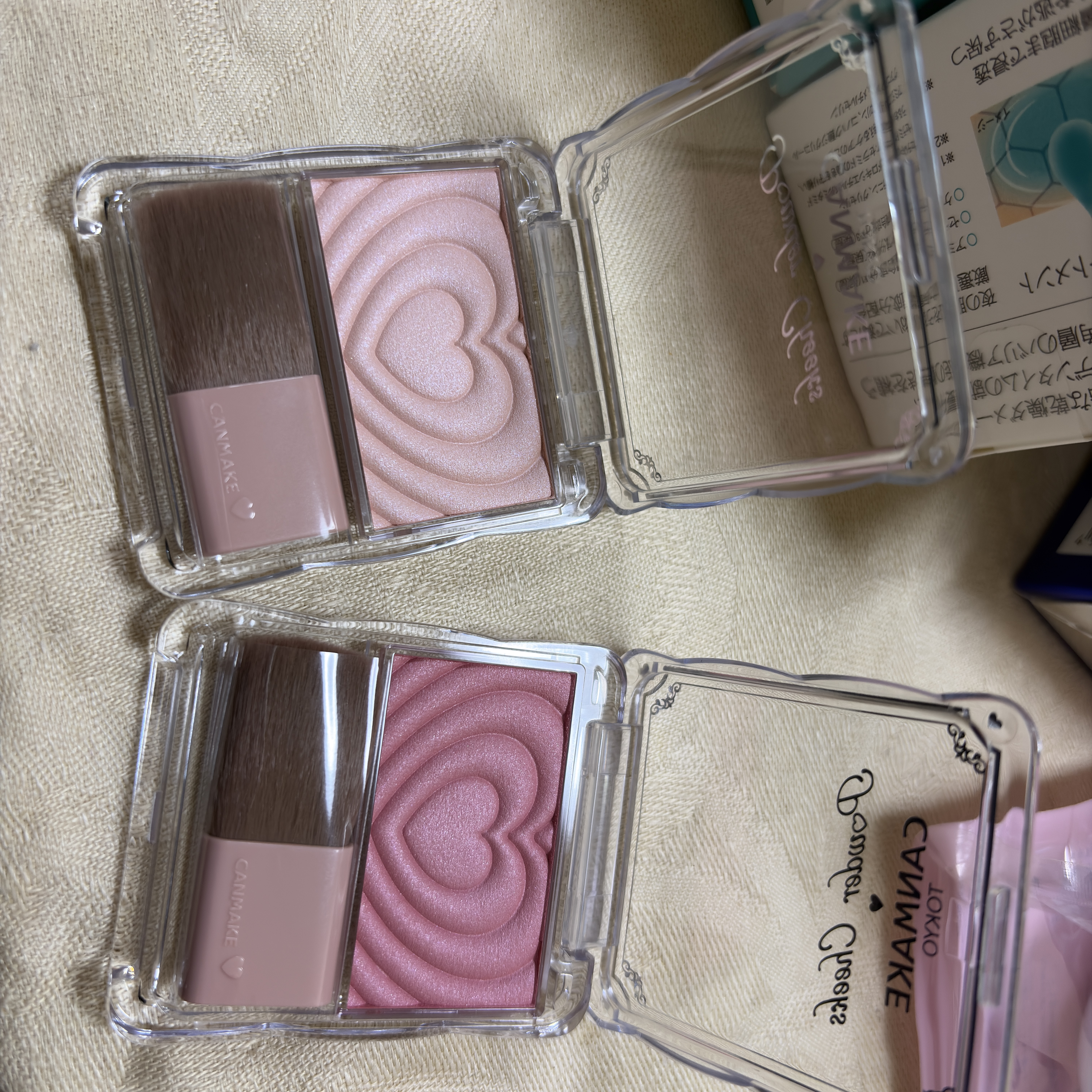 パウダーチークス/キャンメイク/パウダーチークを使ったクチコミ（2枚目）