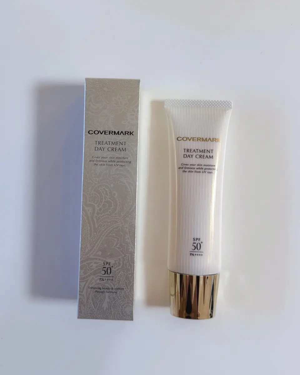 トリートメント デイ クリーム/COVERMARK/日焼け止めクリームを使ったクチコミ（1枚目）