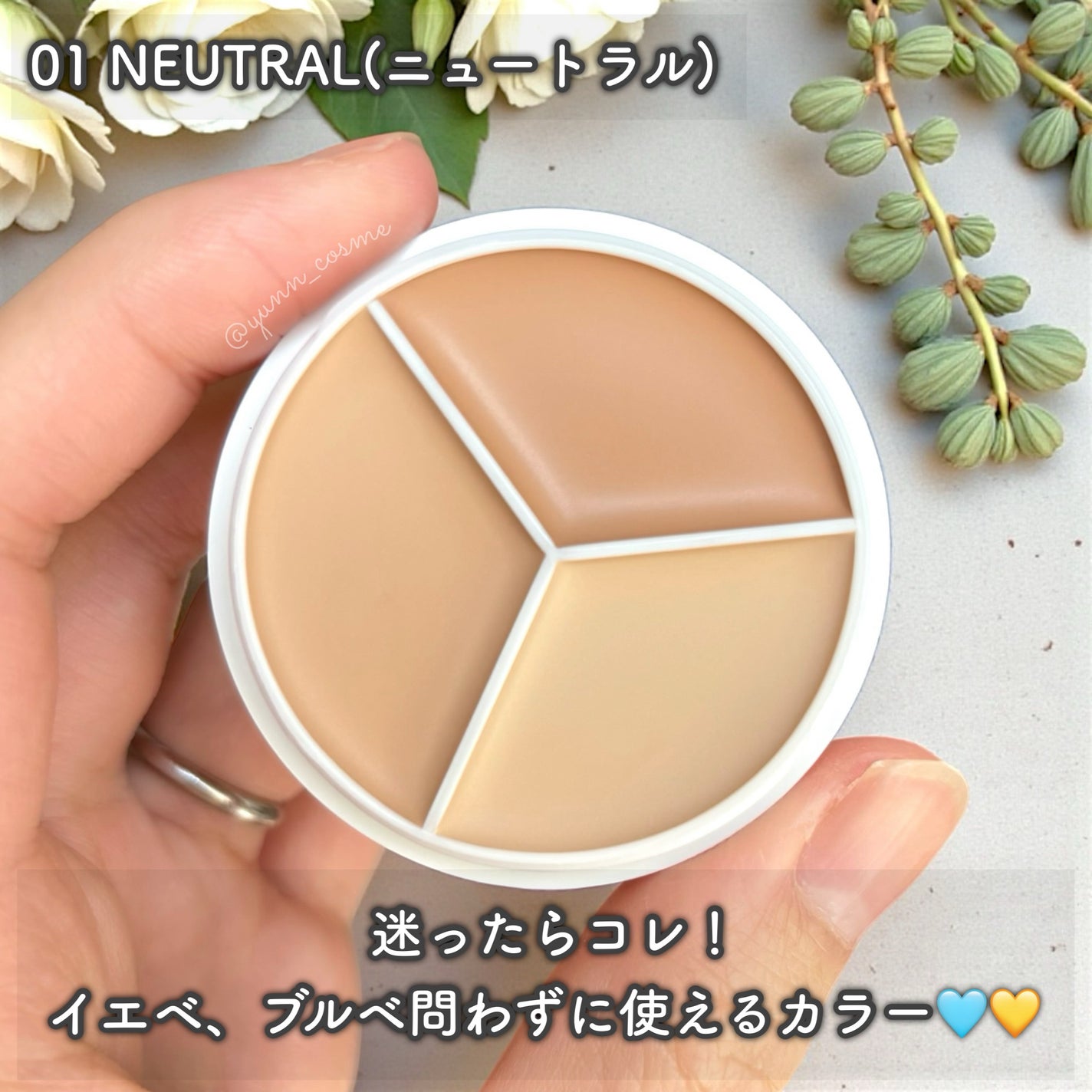 カバーアッププロコンシーラー/TFIT/パレットコンシーラーを使ったクチコミ(3枚目)