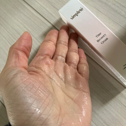 タイムリカバリークリーム/Simplete/フェイスクリームを使ったクチコミ(4枚目)