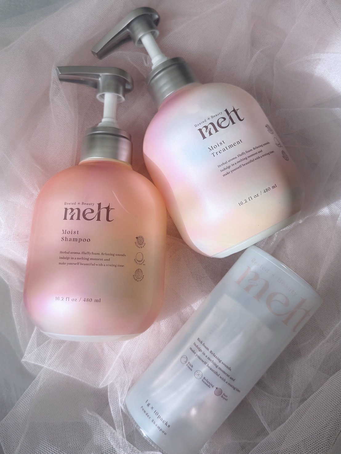 メルト モイストシャンプー／トリートメント/melt/市販シャンプーを使ったクチコミ（1枚目）