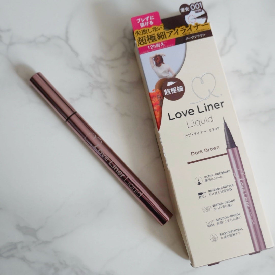 リキッドアイライナーR5 極細筆/ラブ・ライナー/リキッドアイライナーを使ったクチコミ(1枚目)