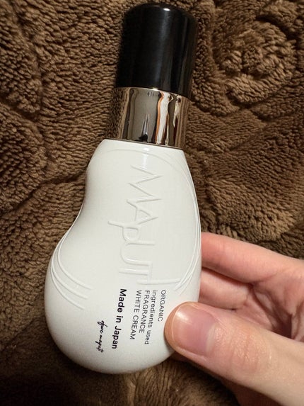 オーガニックフレグランスホワイトクリーム/MAPUTI/デリケートゾーンケアを使ったクチコミ(1枚目)