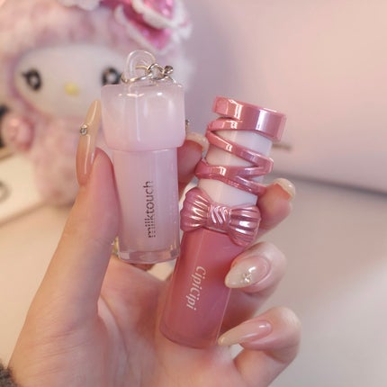 デューステインシアーオーロラグロス/Milk Touch/リップグロスを使ったクチコミ(1枚目)