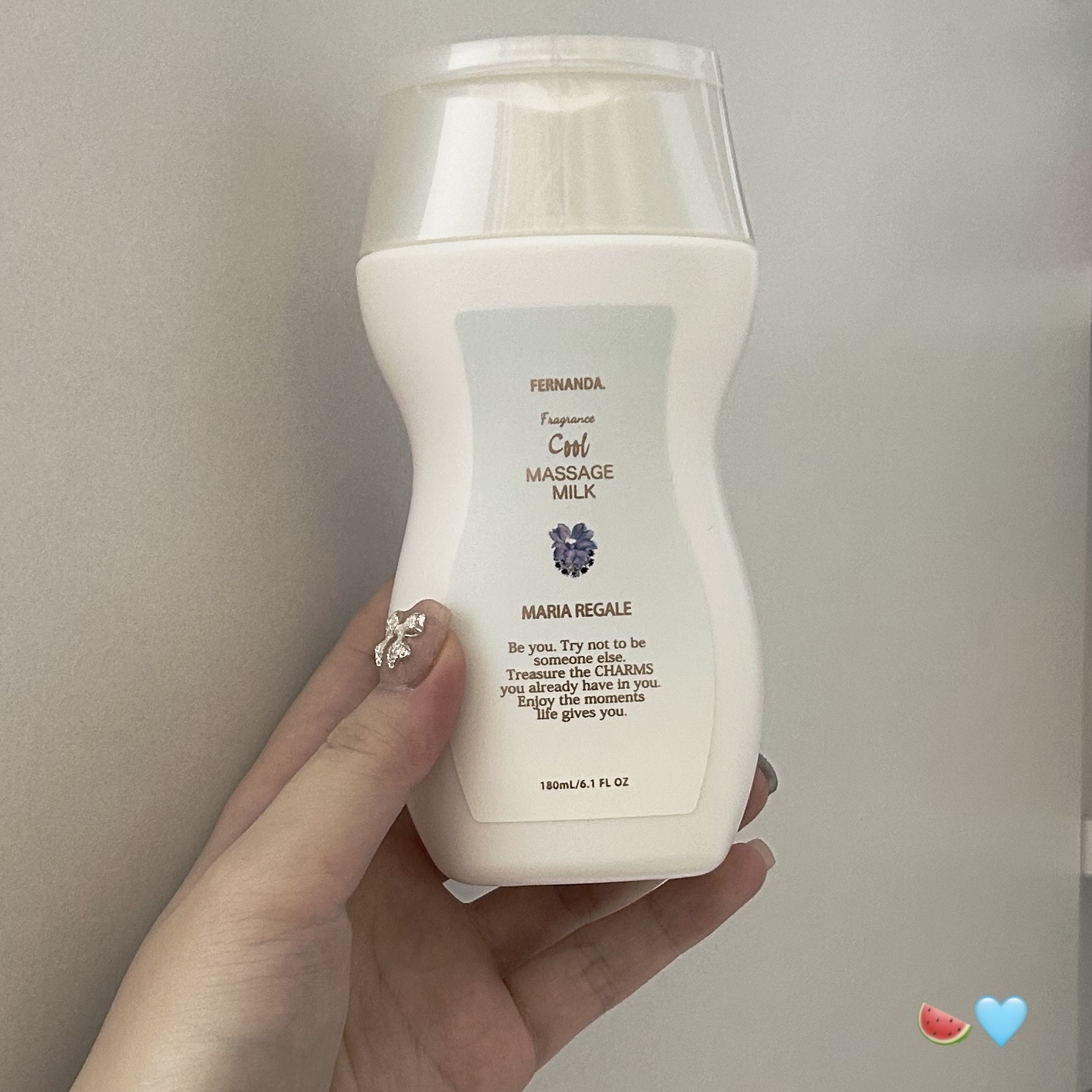 フレグランス マッサージミルク マリアリゲル/フェルナンダ/ボディミルクを使ったクチコミ（1枚目）