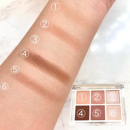 ティルナス パールコア アイパレット/tilnus/アイシャドウパレットを使ったクチコミ(3枚目)