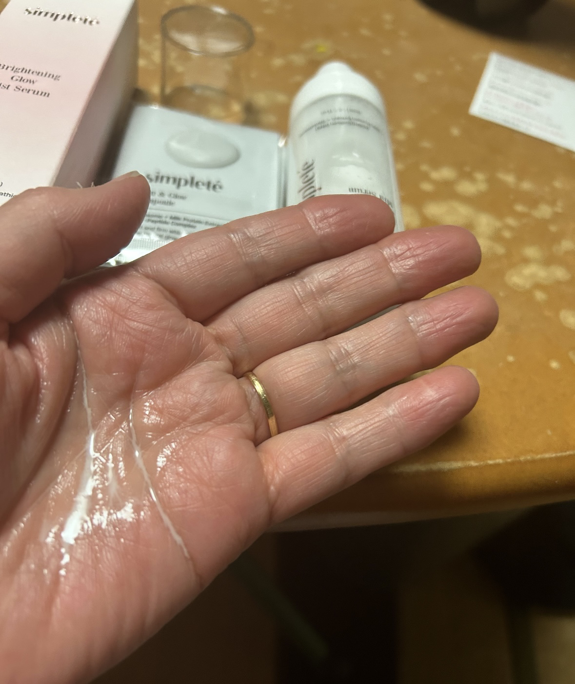 ブライトニング　グロウ　ミストセラム/Simplete/ミスト状化粧水を使ったクチコミ（2枚目）