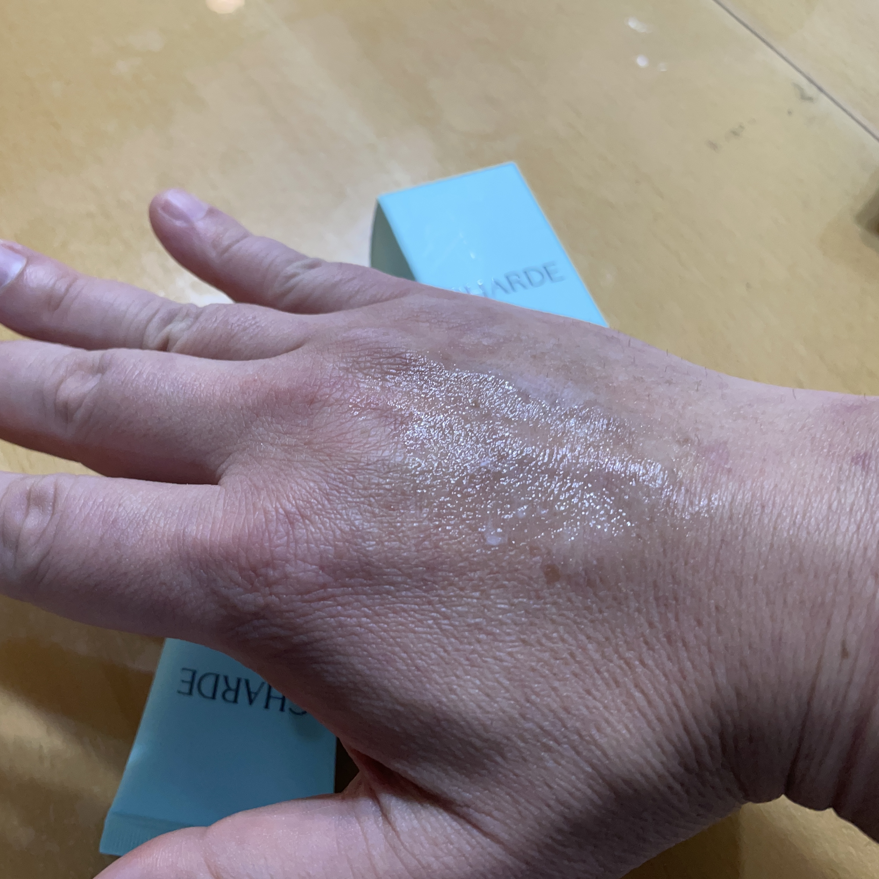 メラピールクリームマスク/CHARDE/ピーリングを使ったクチコミ（2枚目）