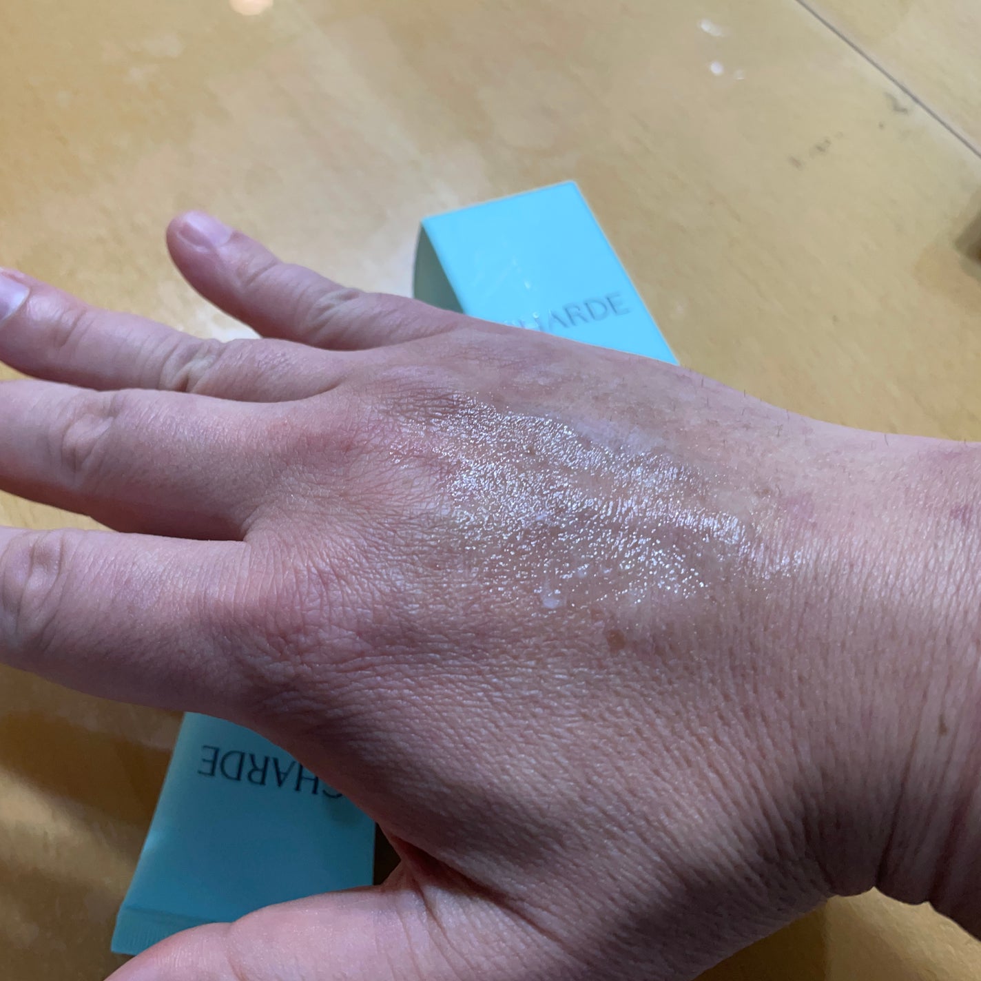 メラピールクリームマスク/CHARDE/ピーリングを使ったクチコミ(2枚目)