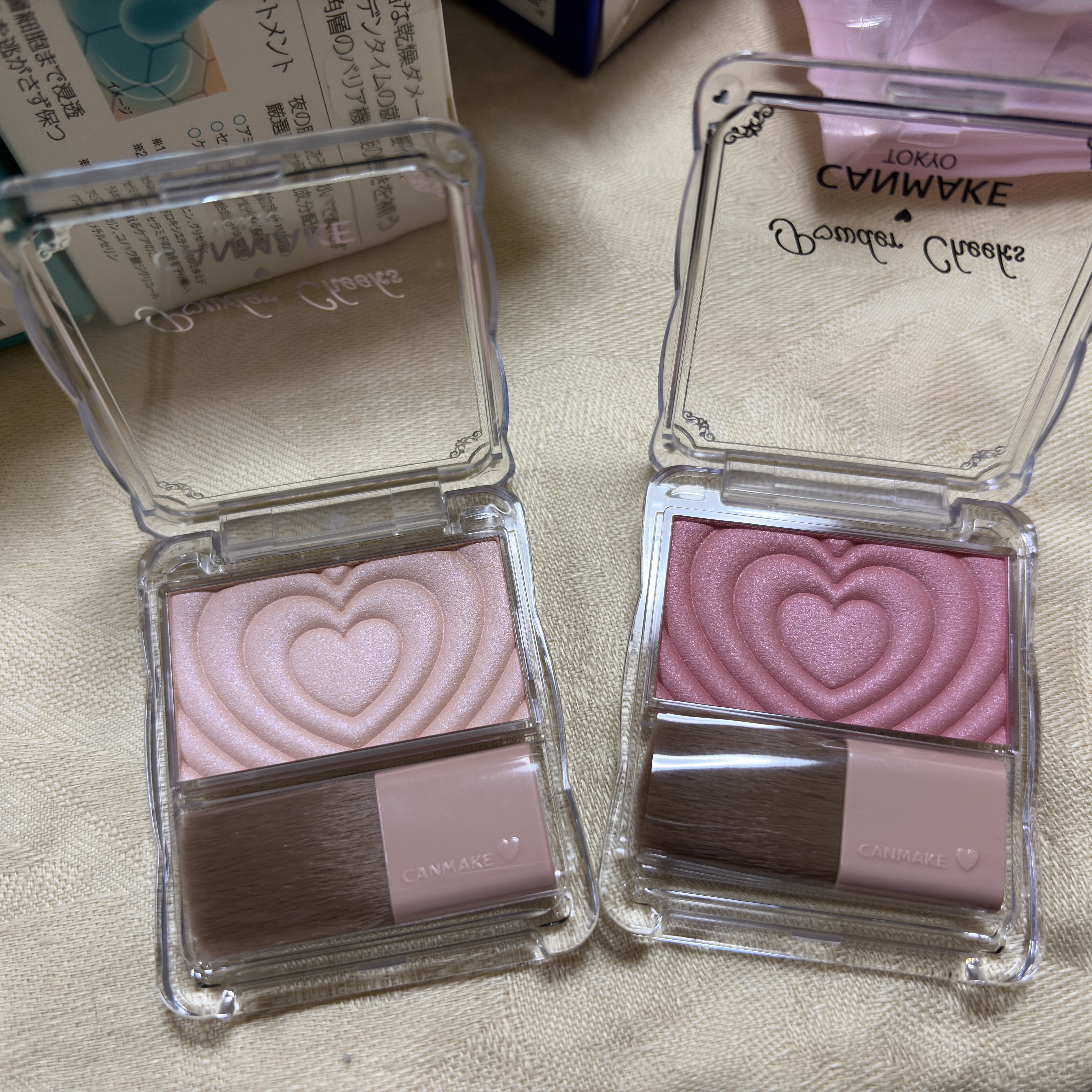 パウダーチークス/キャンメイク/パウダーチークを使ったクチコミ（1枚目）