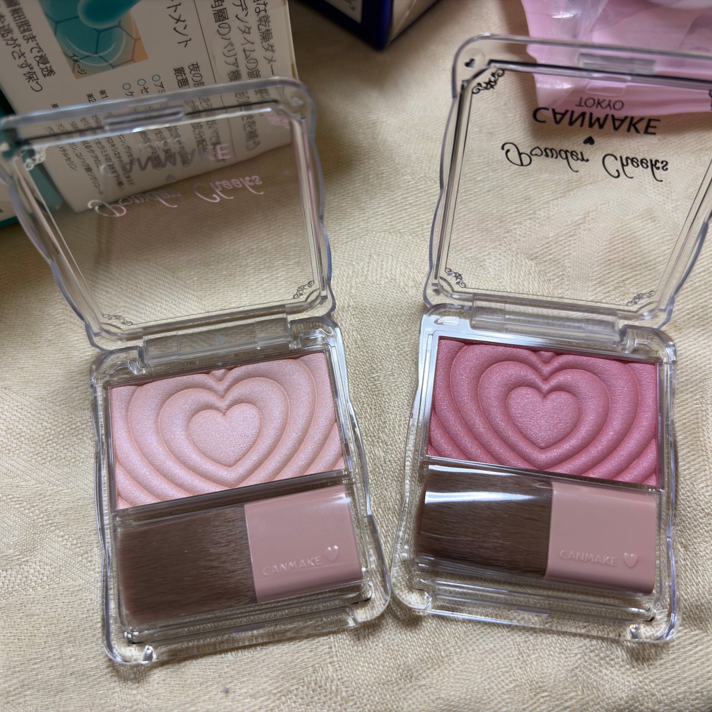 パウダーチークス/キャンメイク/パウダーチークを使ったクチコミ(1枚目)