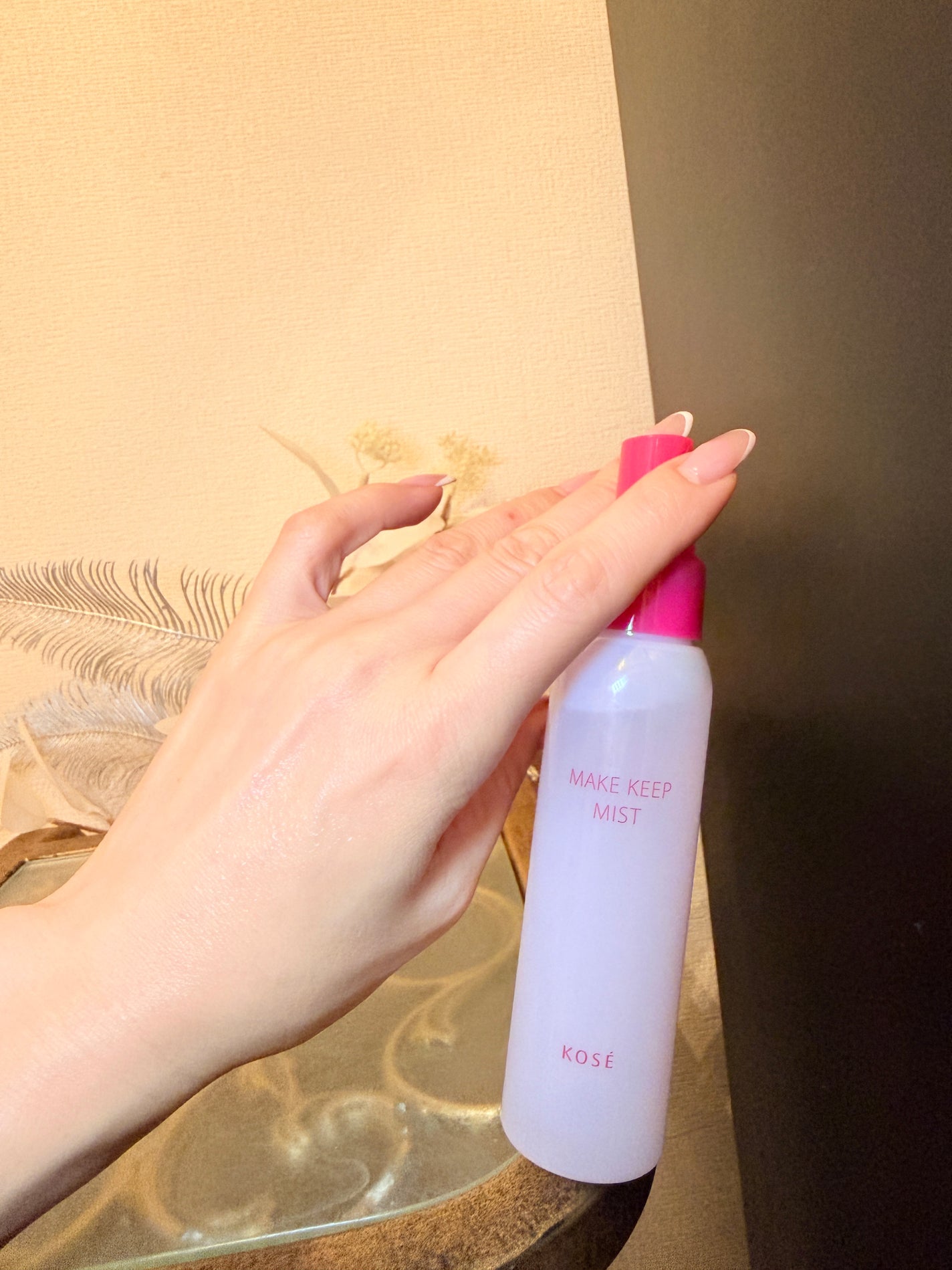 メイク キープ ミスト EX + 無香料/コーセーコスメニエンス/ミスト状化粧水を使ったクチコミ(4枚目)