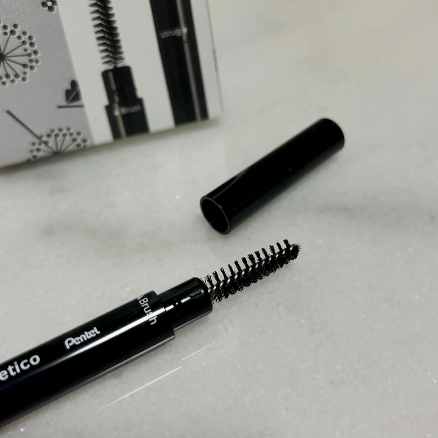 アイブロウペンシル Charcoal Black/ルルズコスメティコ/アイブロウペンシルを使ったクチコミ（3枚目）