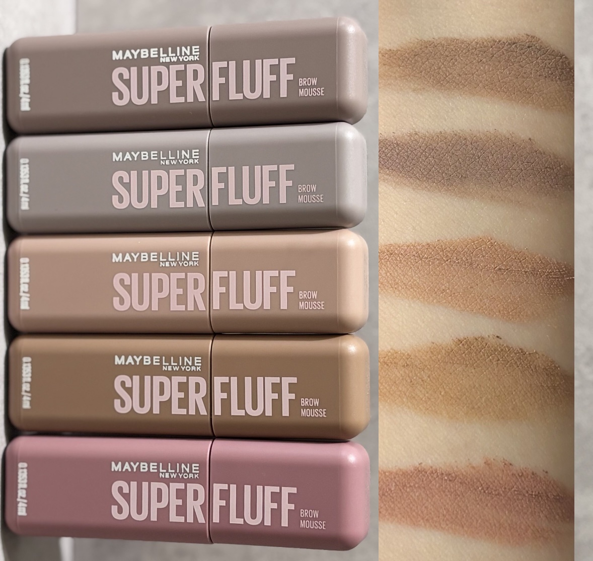 ＳＰ フラッフ ブロウ ムース/MAYBELLINE NEW YORK/眉マスカラを使ったクチコミ（2枚目）